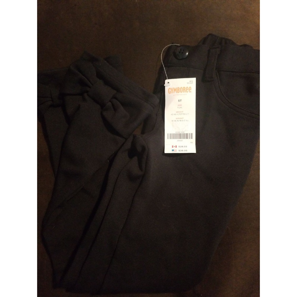 Gymboree purrfectly fabulous black 5t nw